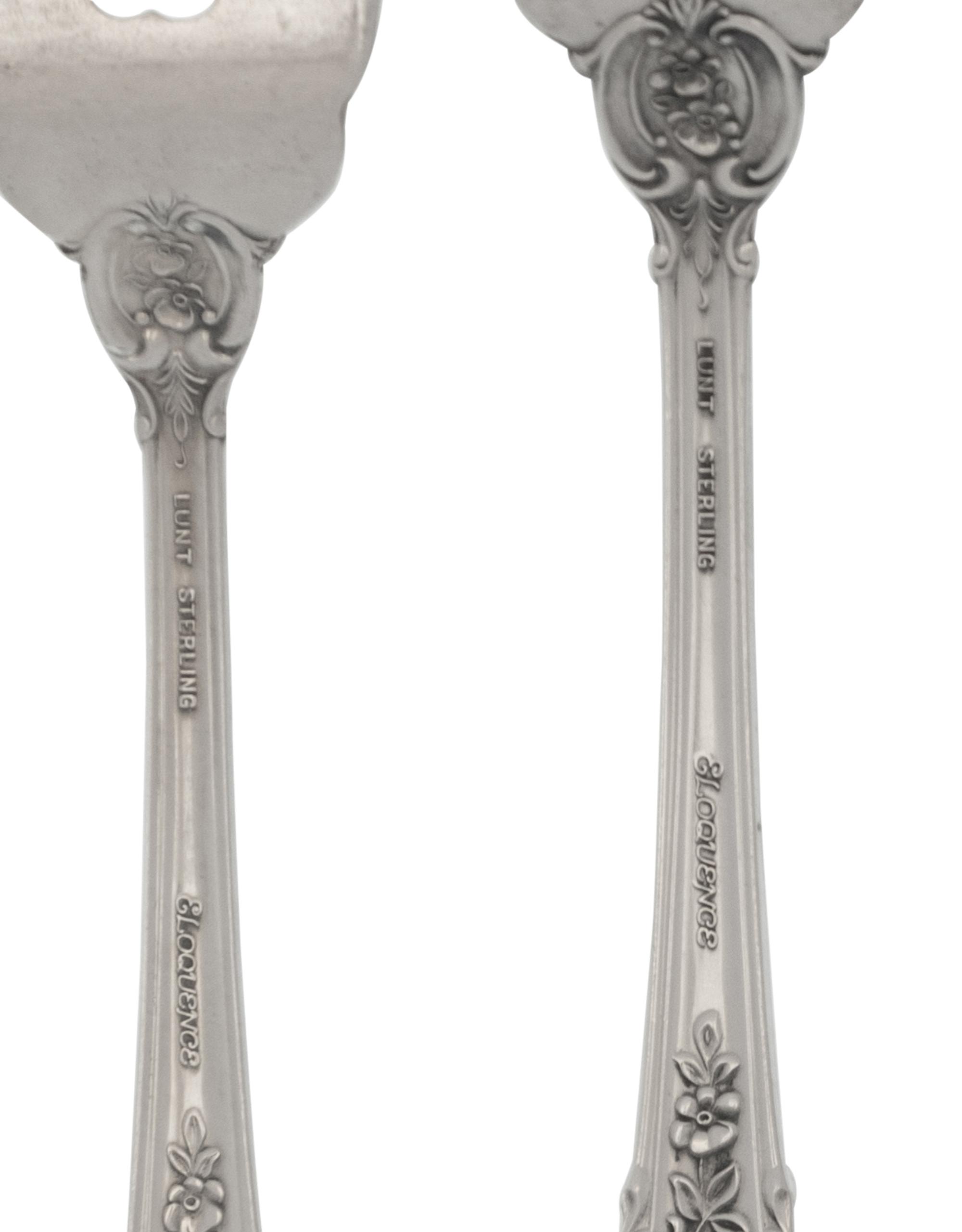 An American Silver Flatware Service