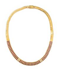 RUBY AND DIAMOND NECKLACE