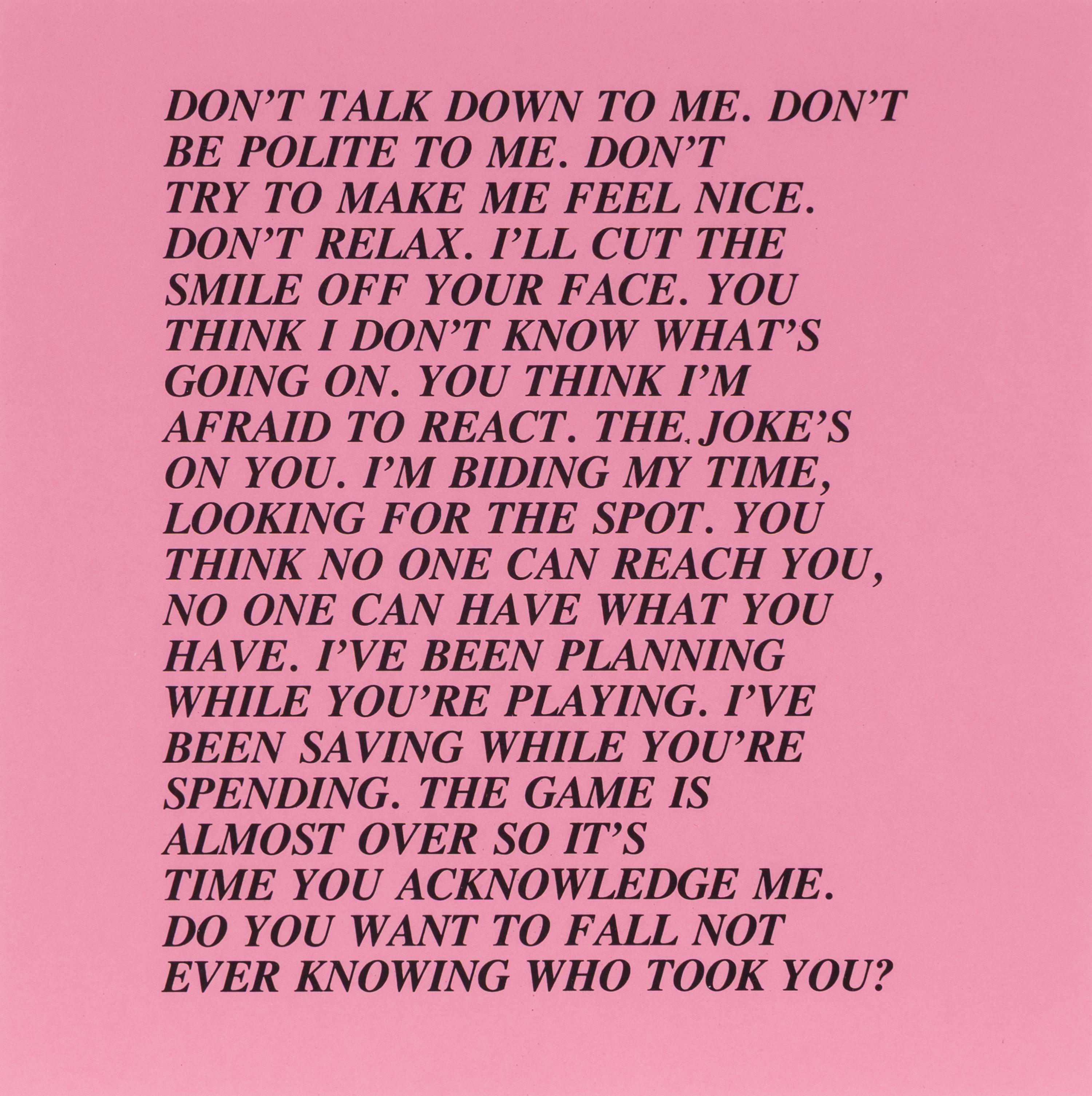 Jenny Holzer (American, b. 1950) — Inflammatory Essays (set of twelve), 1979-82