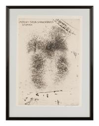 Imprint from Dorian Gray's Stomach (from the Picture of Dorian Gray)