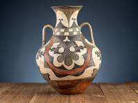 Acoma Polychrome Pottery Vase
