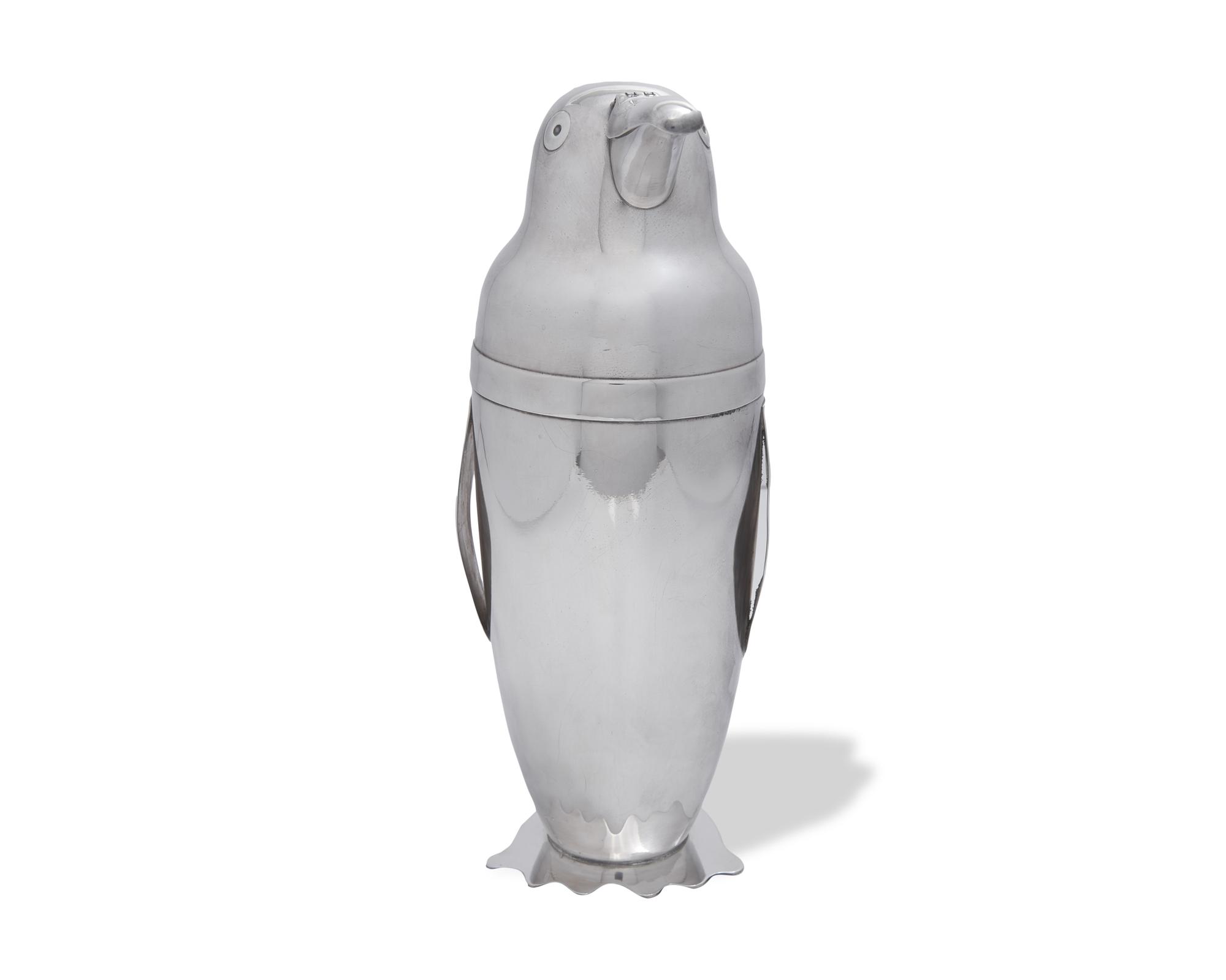 Penguin-form Cocktail Shaker The Napier Co., USA