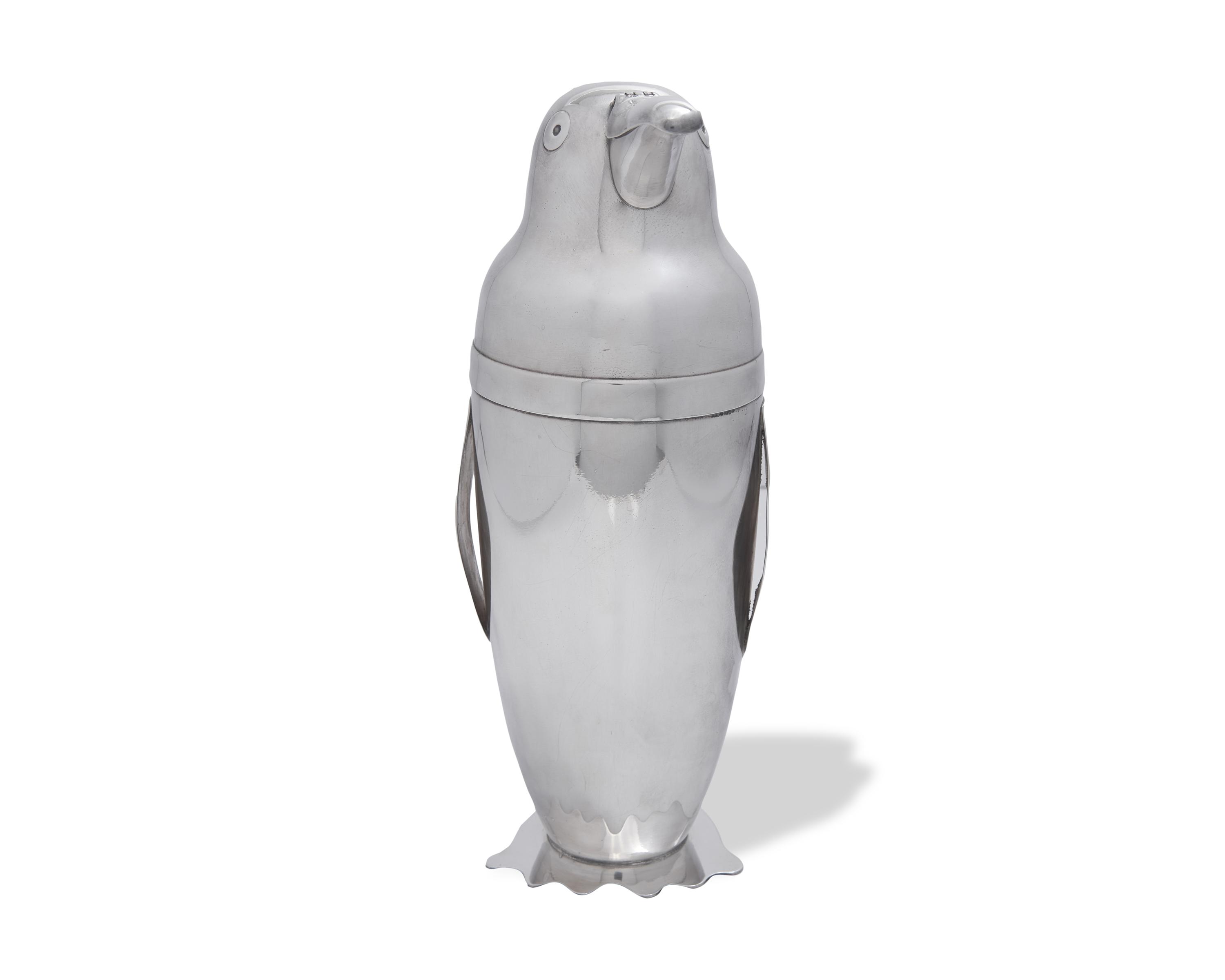 Penguin-form Cocktail Shaker The Napier Co., USA