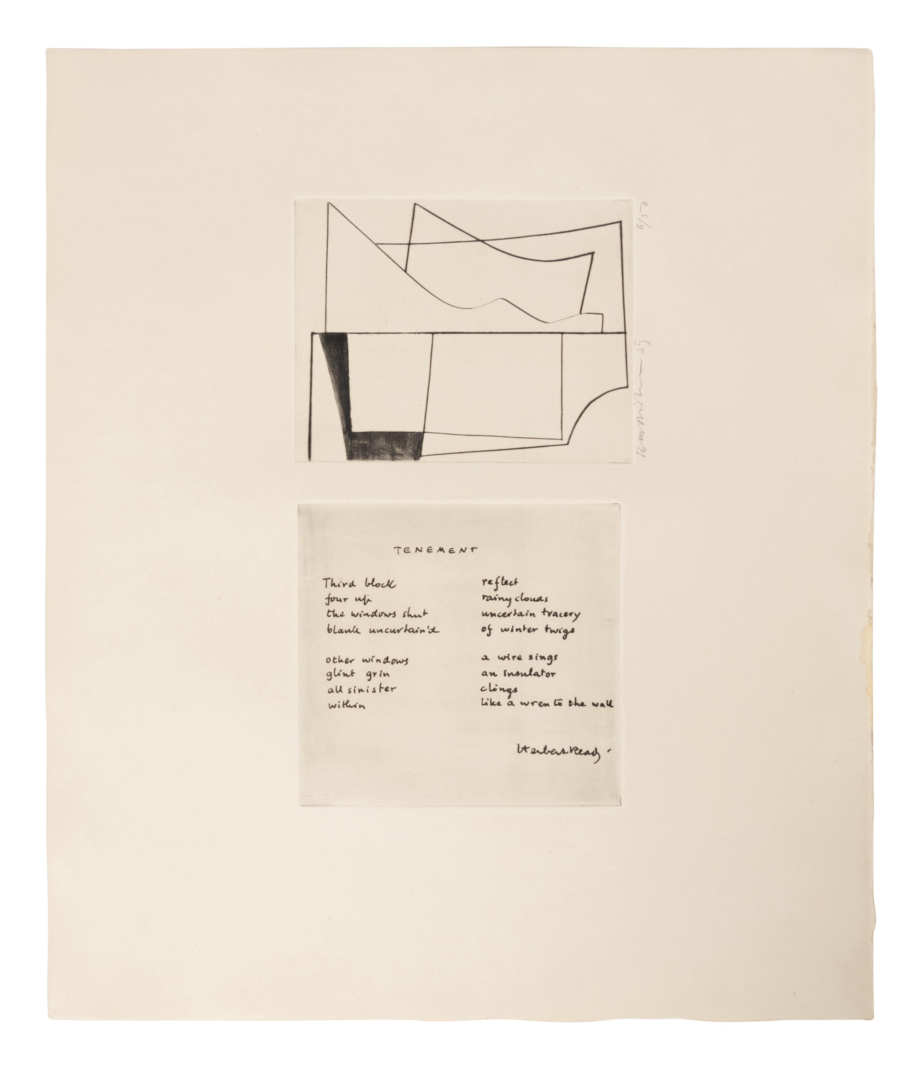 21 Etchings and Poems (complete portfolio of 21)