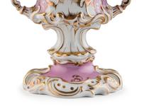A Czech Parcel Gilt Porcelain Urn