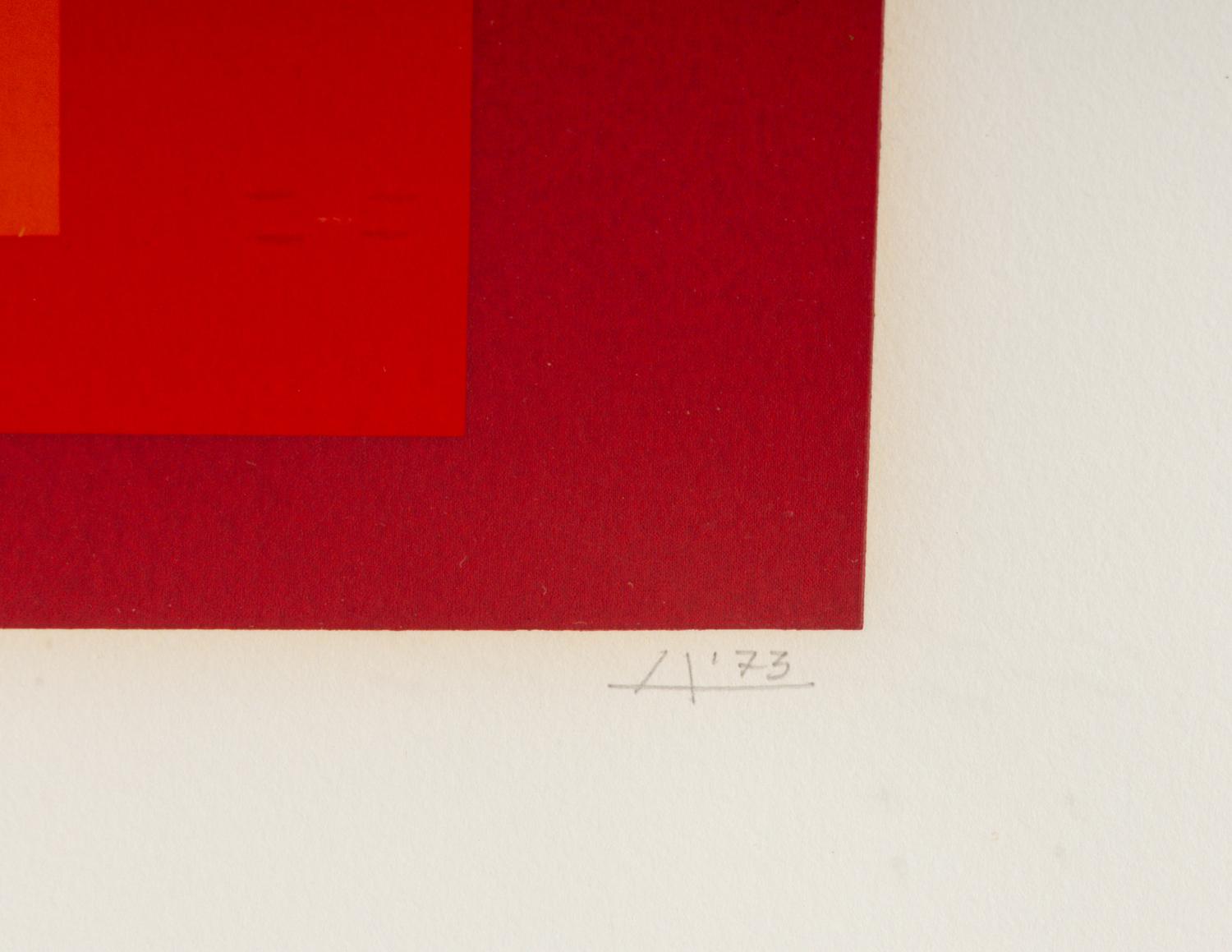 JHM-II (from the Josef Albers Honors the Hirshhorn Museum and Sculpture Garden portfolio), 1973