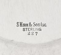 An S. Kirk and Son Silver Repousse Serving Bowl
