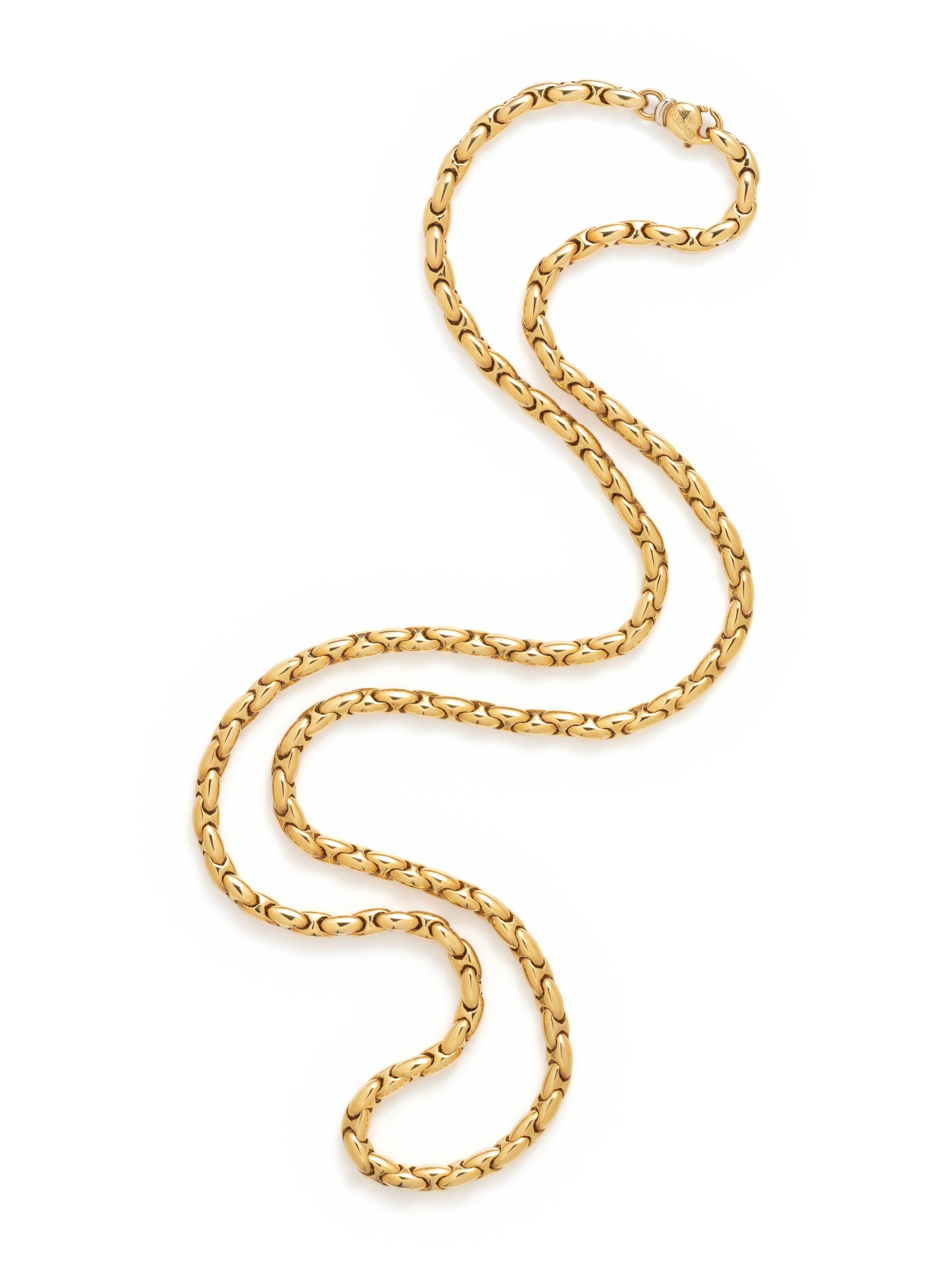 CHIMENTO, YELLOW GOLD NECKLACE