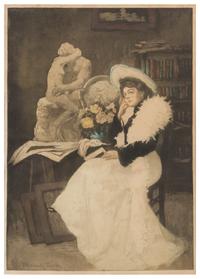 Manuel Robbe, (French, 1872-1936, Le dernier roman