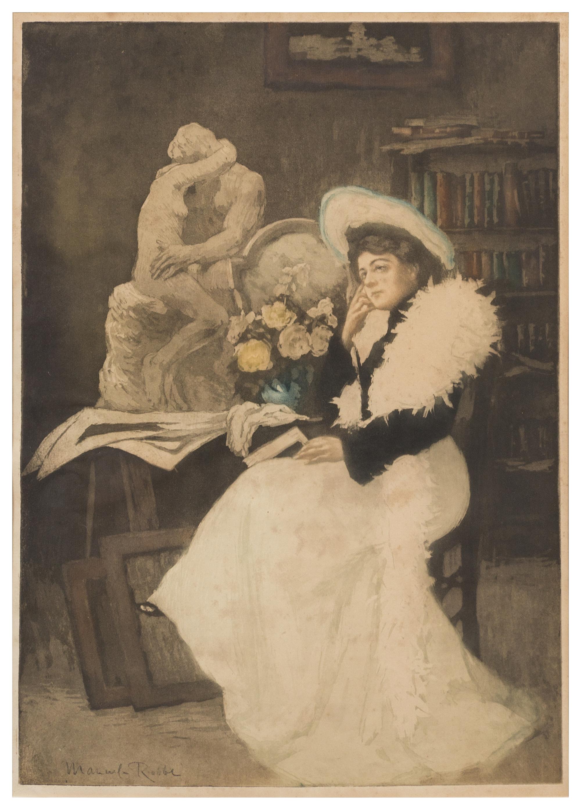 Manuel Robbe, (French, 1872-1936, Le dernier roman