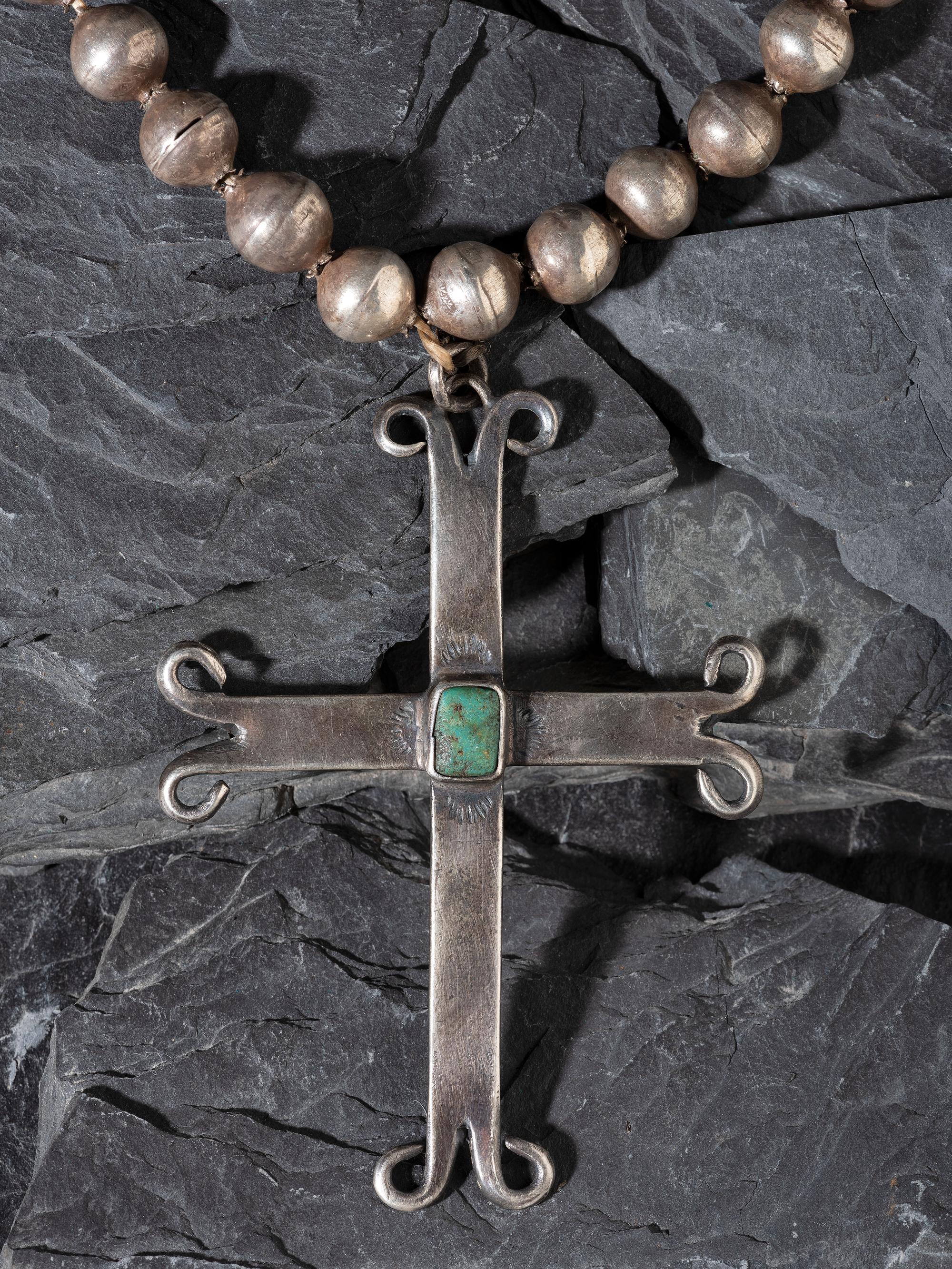 Navajo or Pueblo Cross Necklace