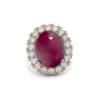 RUBY AND DIAMOND RING