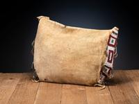 Sioux Beaded and Quilled Hide Possible Bag