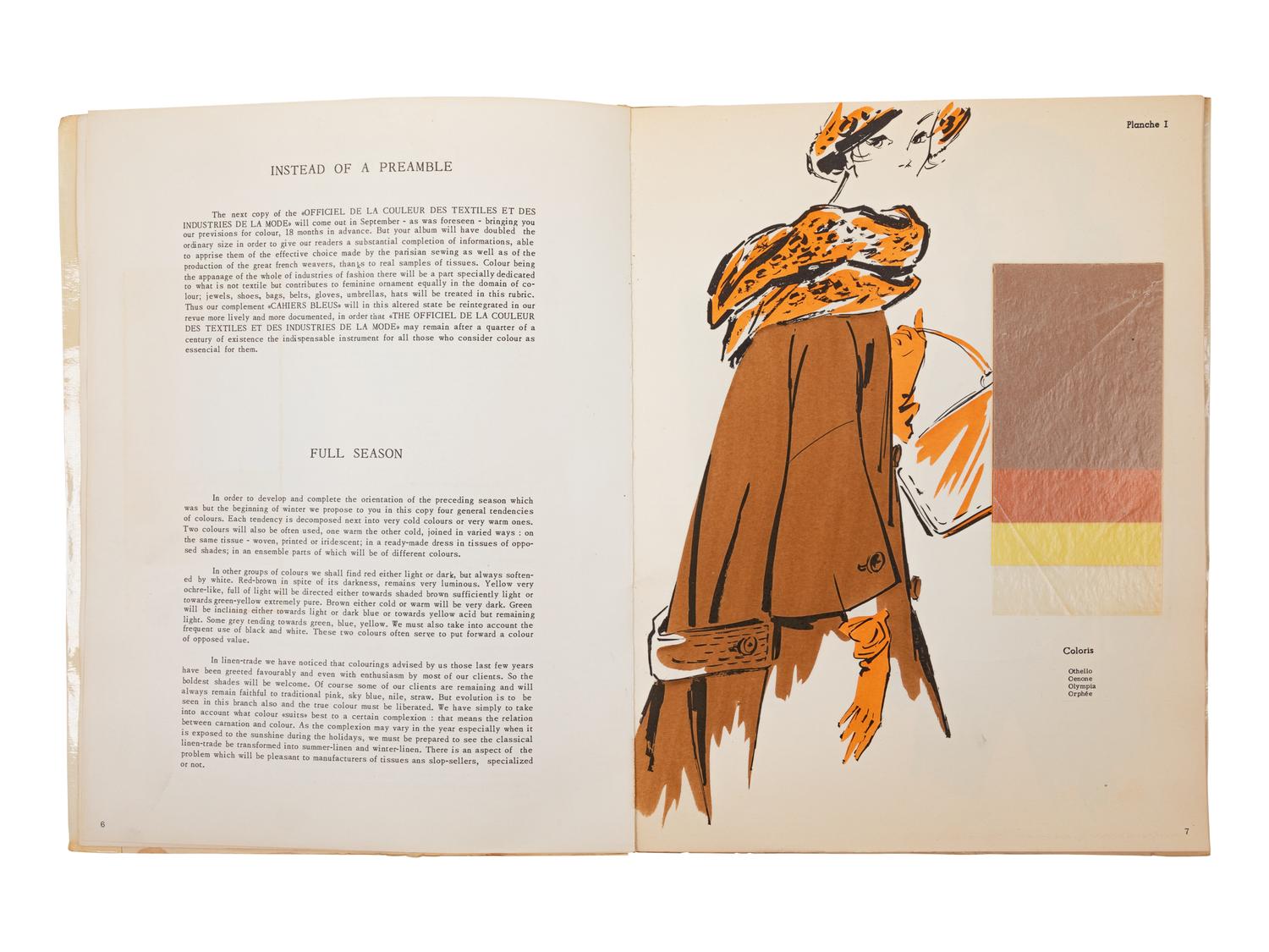 Officiel De La Couleur, Des Textiles Et Des Industries De La Mode, 1963-64