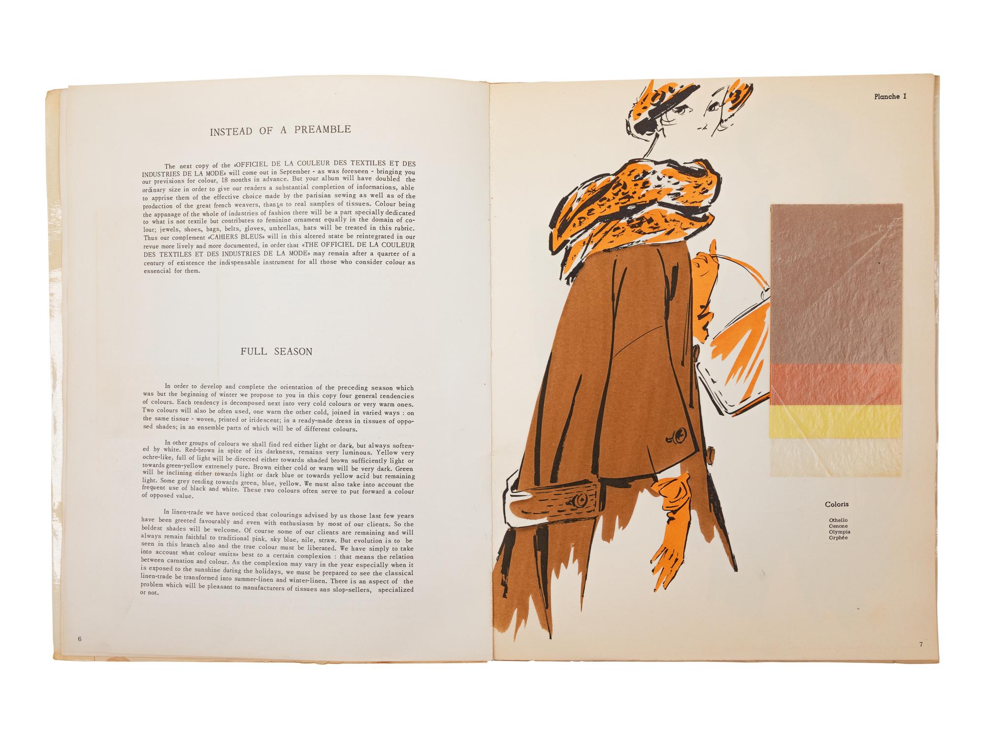 Officiel De La Couleur, Des Textiles Et Des Industries De La Mode, 1963-64