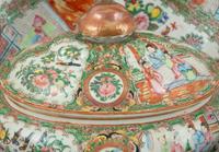 A Group of Chinese Export Rose Medallion Porcelain