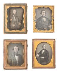[EARLY PHOTOGRAPHY]. 30 quarter plate daguerreotypes of men incl. examples by ROOT, MCLEES, EASTERLY