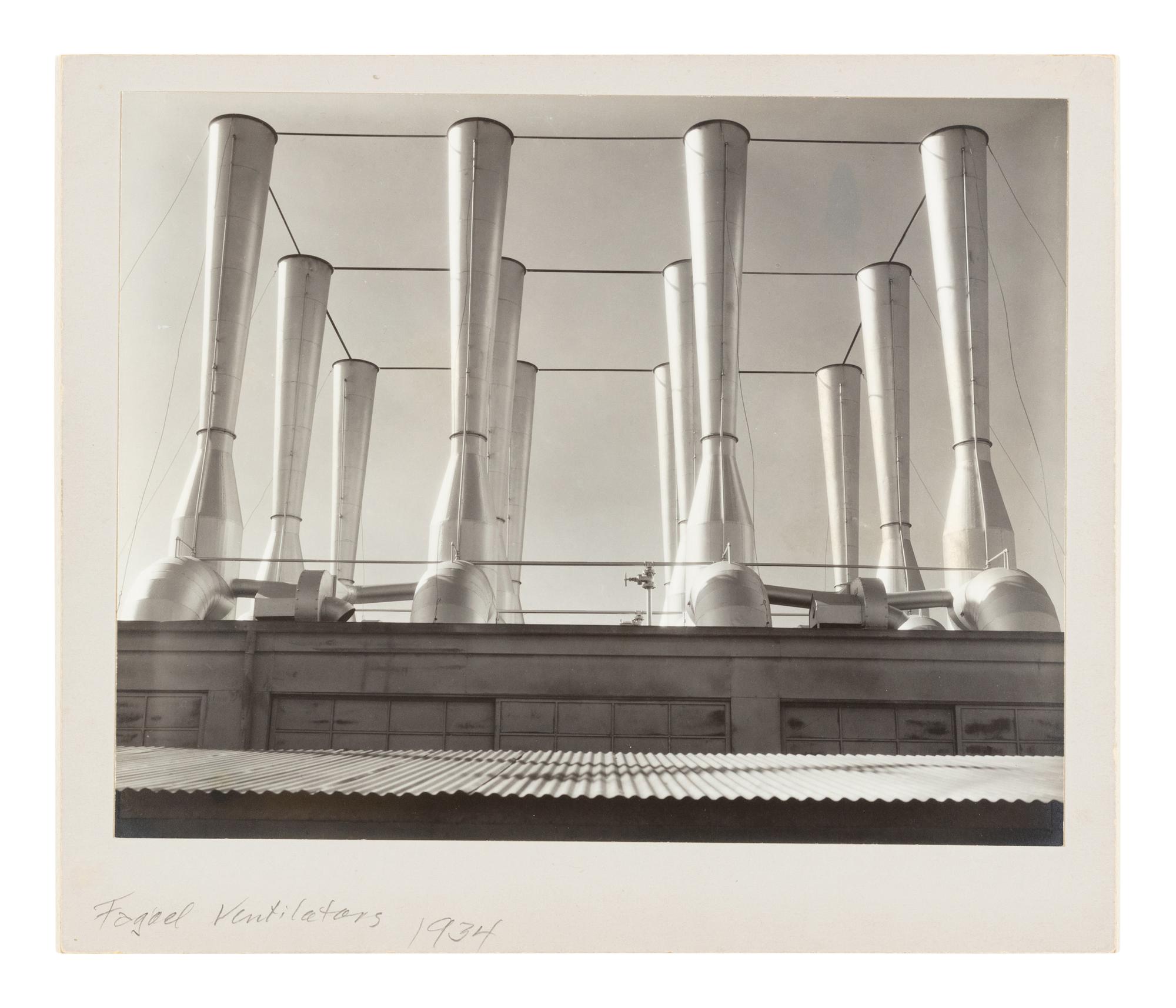 Imogen Cunningham Fageol Ventilators, 1934