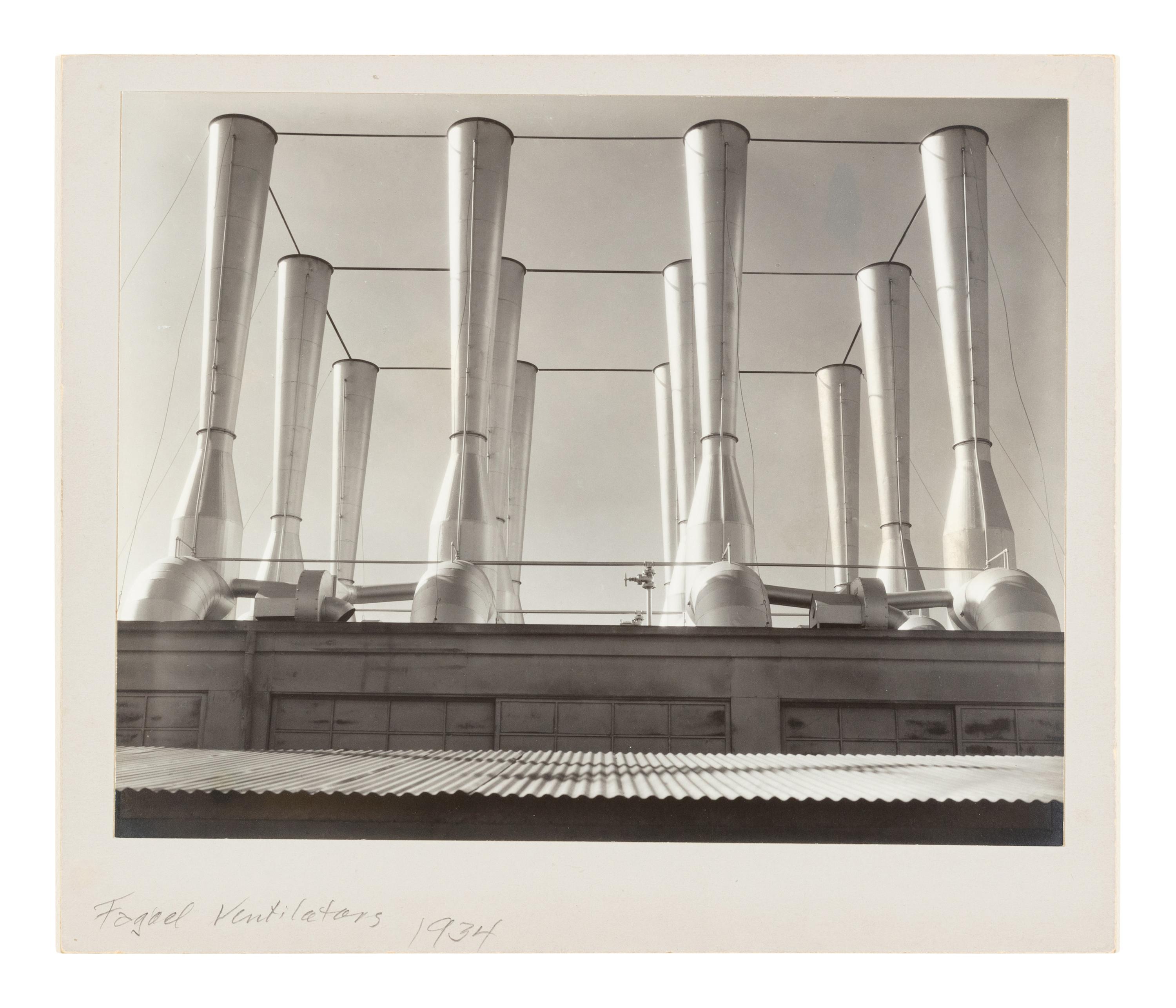 Imogen Cunningham Fageol Ventilators, 1934