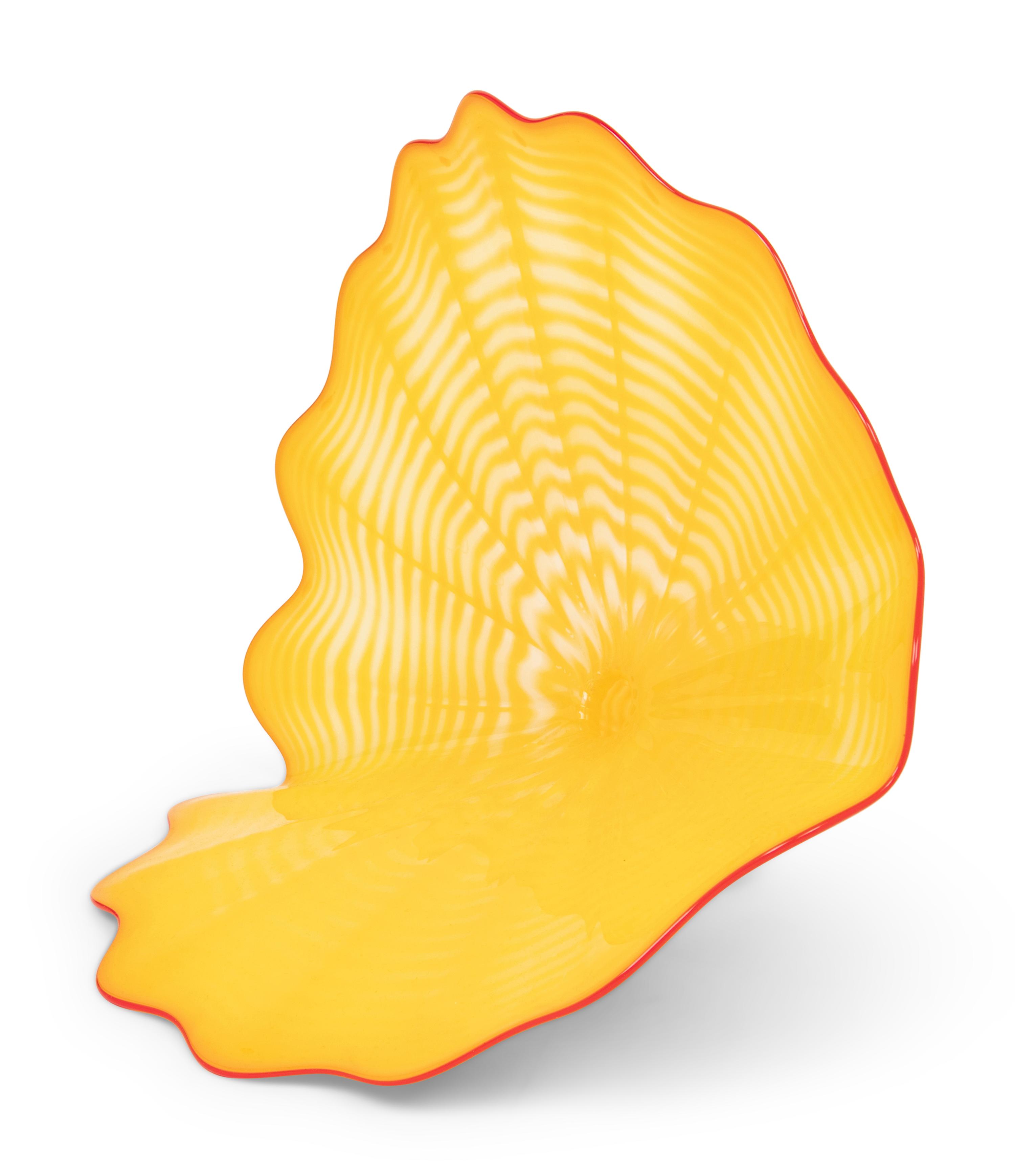Yellow Persian Seaform with Red Lip Wrap, 1996 Portland Press Editions, USA