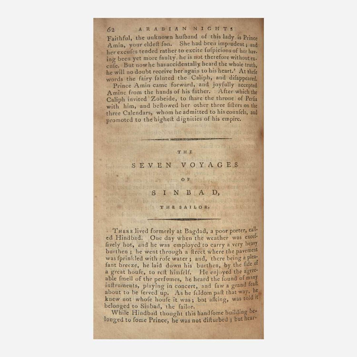 [Literature] The Arabian Nights Entertainment...