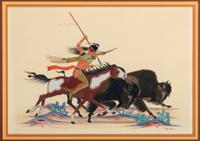 untitled, buffalo hunt