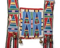 Apsáalooke [Crow] Beaded Hide Martingale