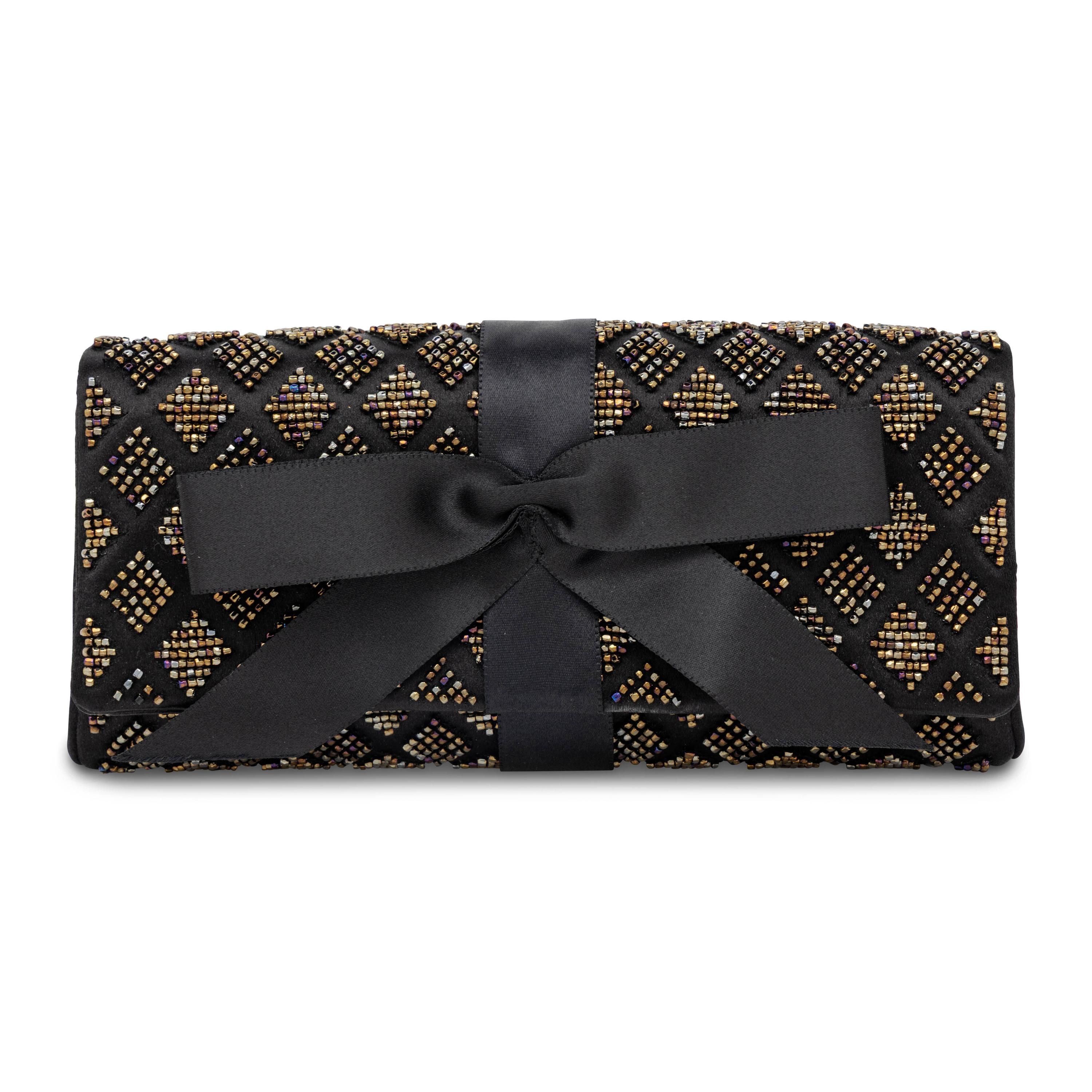 Chanel, Beaded Bow Clutch