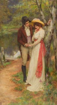 George Sheridan Knowles, (British, 1863-1931), A Sweet Surrender