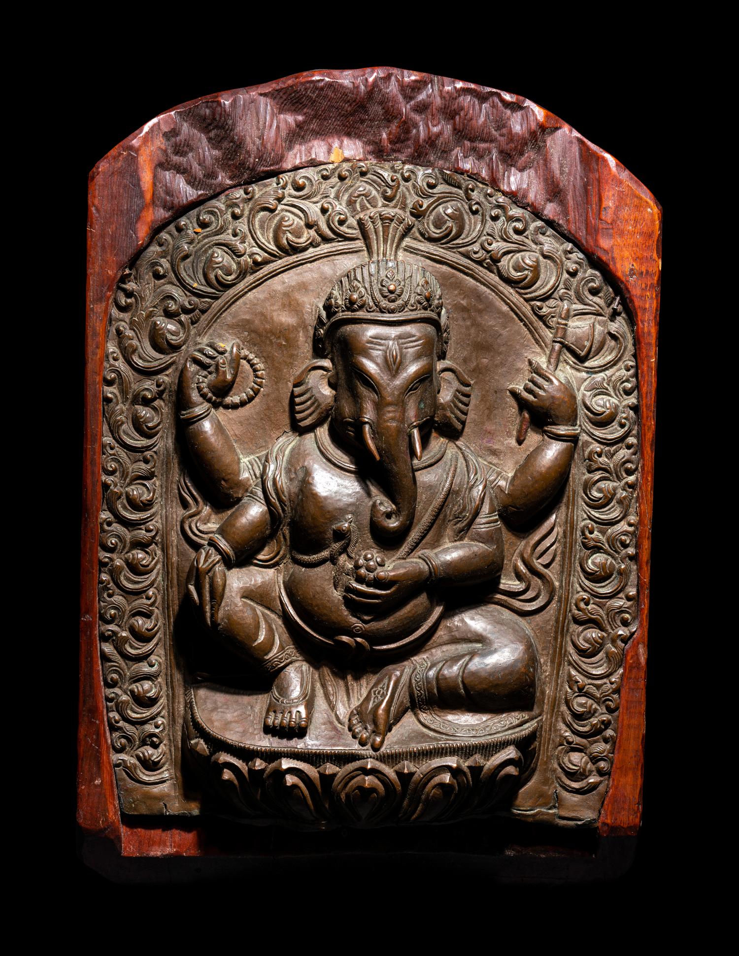 Two Himalayan Copper Votives