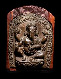 Two Himalayan Copper Votives