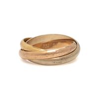Must de Cartier, Tricolor Gold Trinity Ring