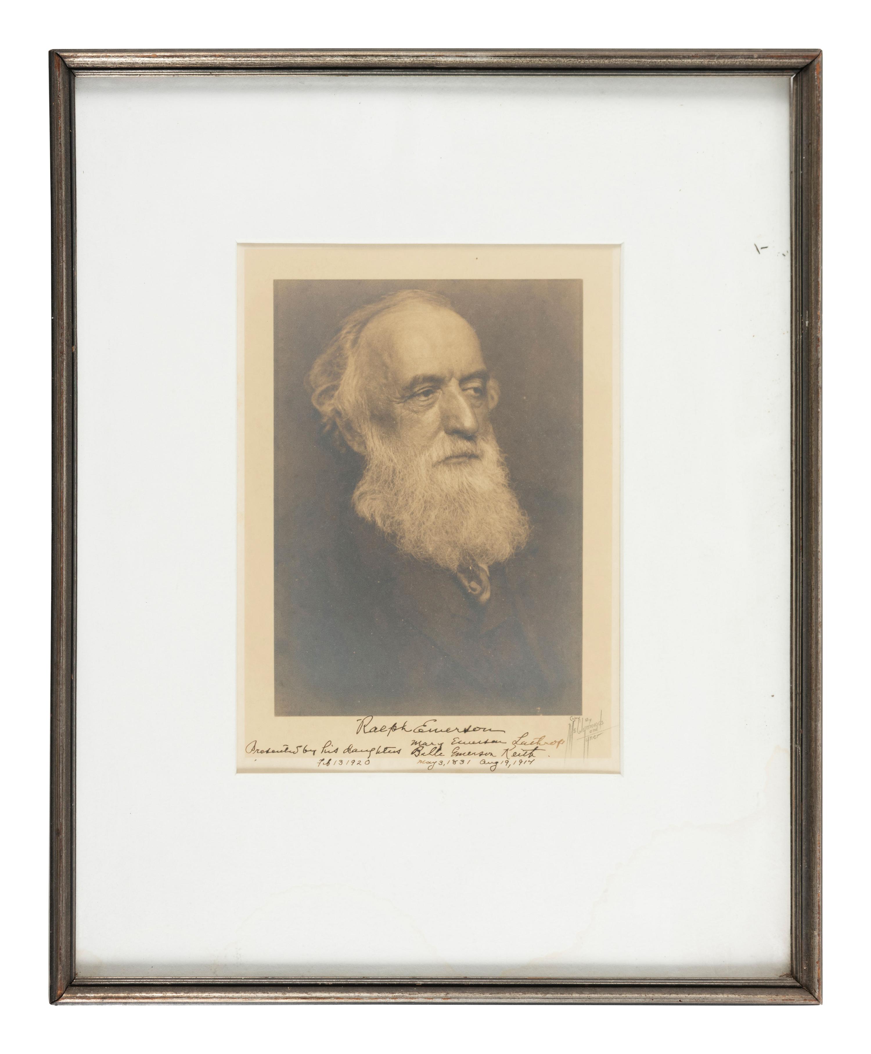 [EARLY PHOTOGRAPHY] Photographs of 19th century politicians, abolitionists, authors, and performers