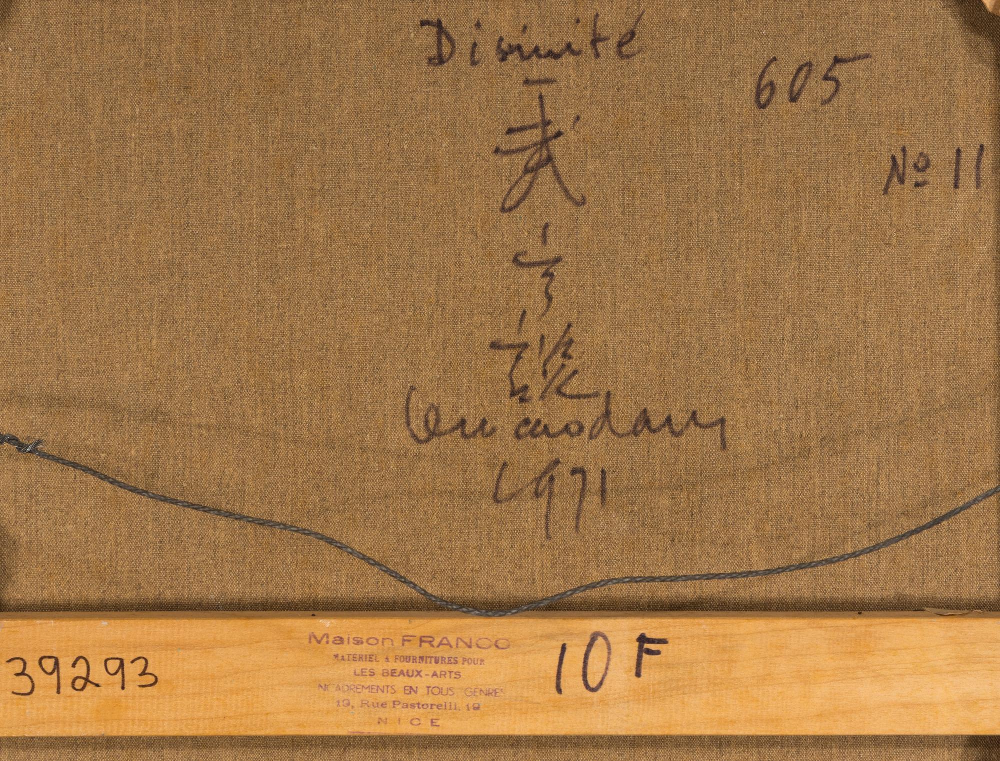 Divinité , 1971