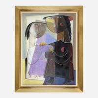 Ángel Botello (Puerto Rican, 1913-1986) Maternity