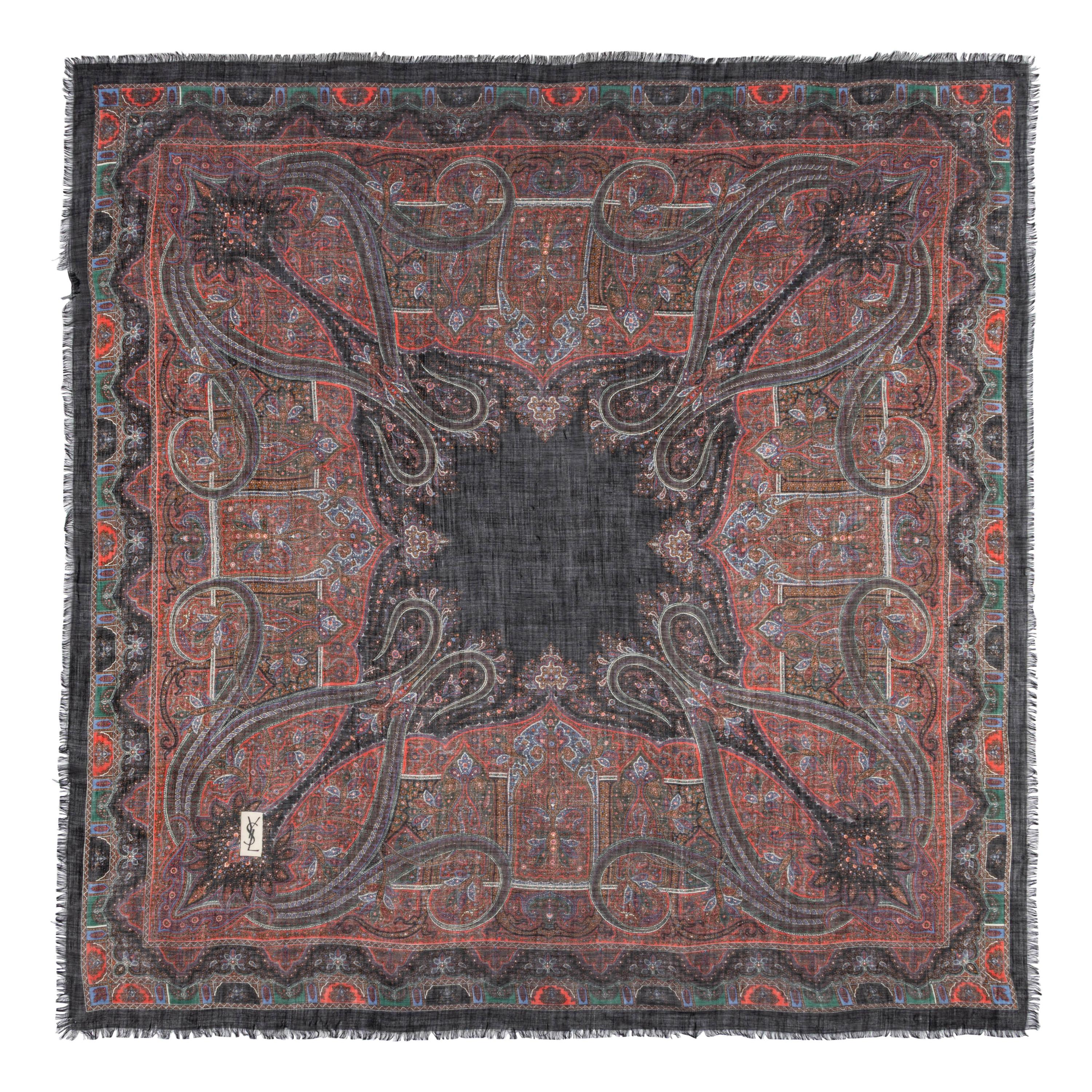Yves Saint Laurent, Two Scarves & Two Shawls