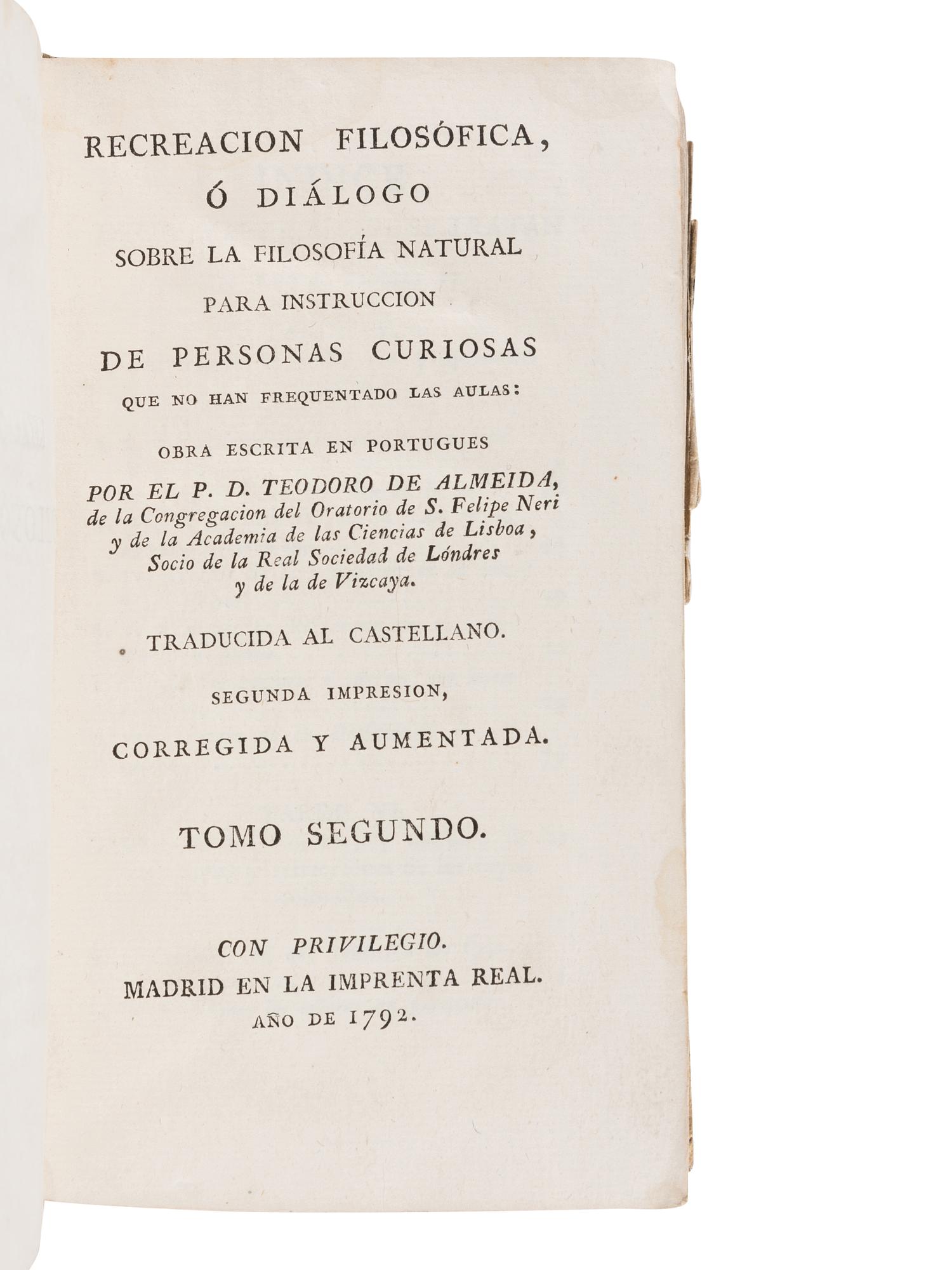 [SCIENTIFIC INQUIRY] -- A group of 3 works in 4 volumes related to scientific inquiry, comprising: