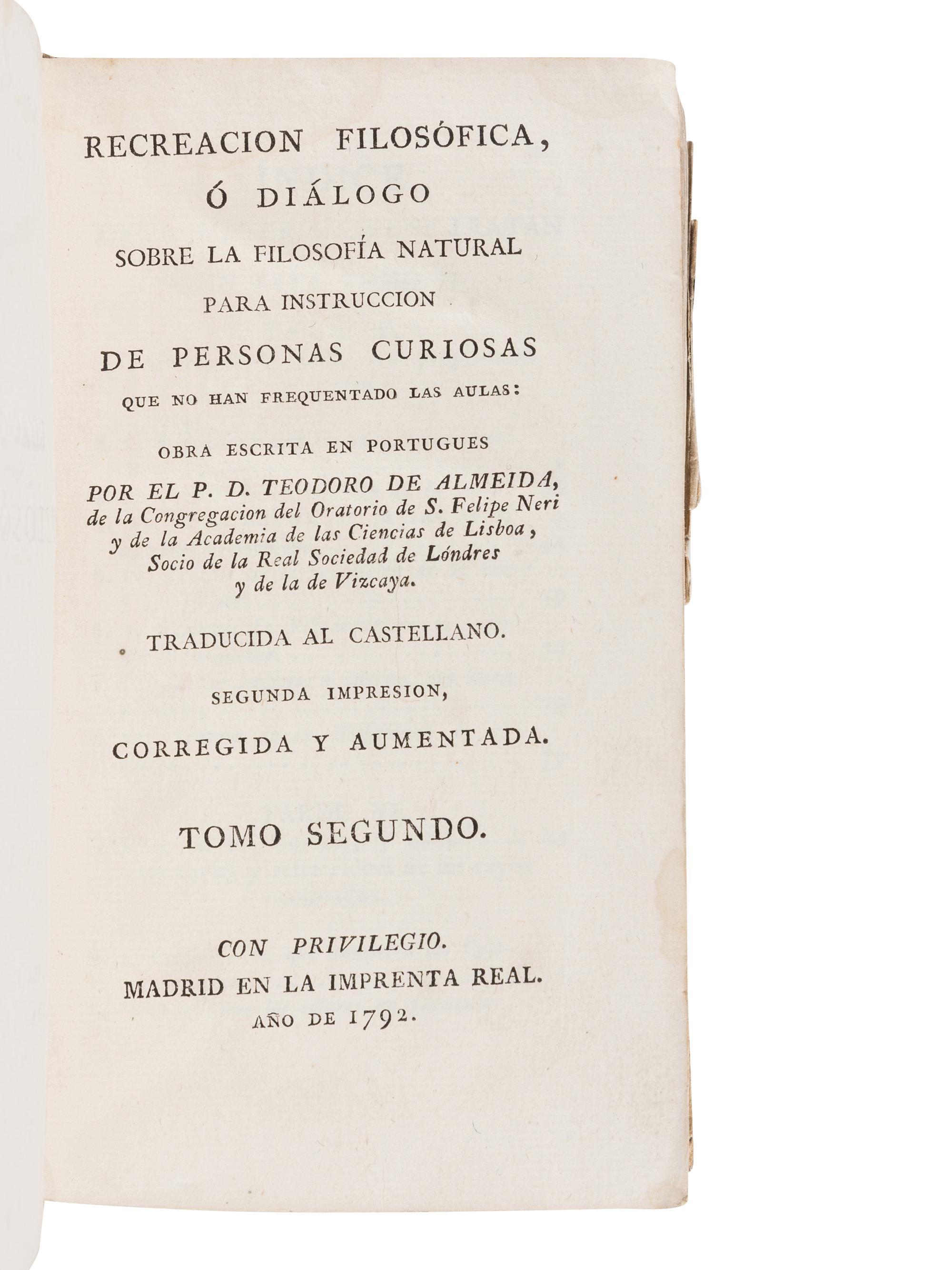 [SCIENTIFIC INQUIRY] -- A group of 3 works in 4 volumes related to scientific inquiry, comprising: