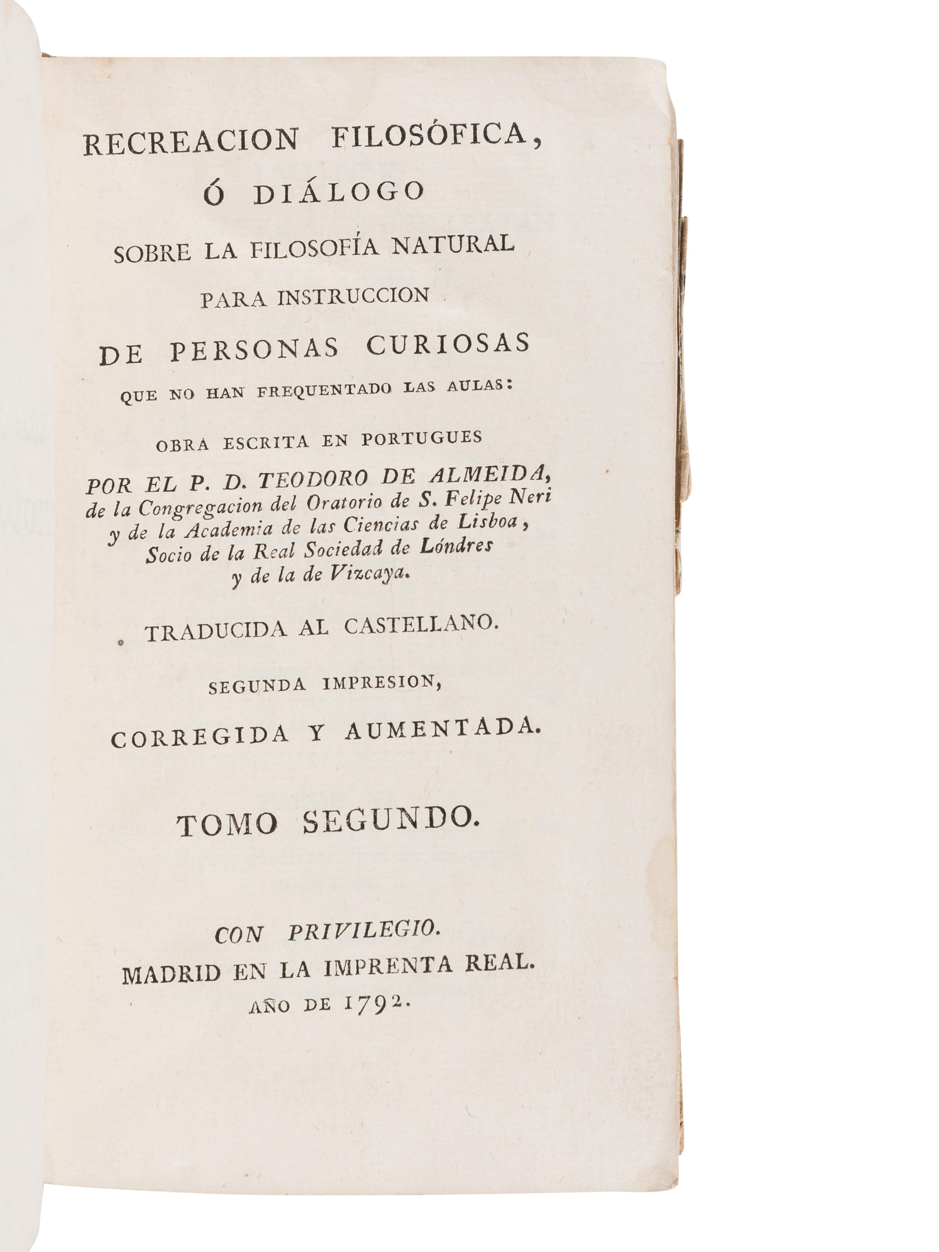 [SCIENTIFIC INQUIRY] -- A group of 3 works in 4 volumes related to scientific inquiry, comprising: