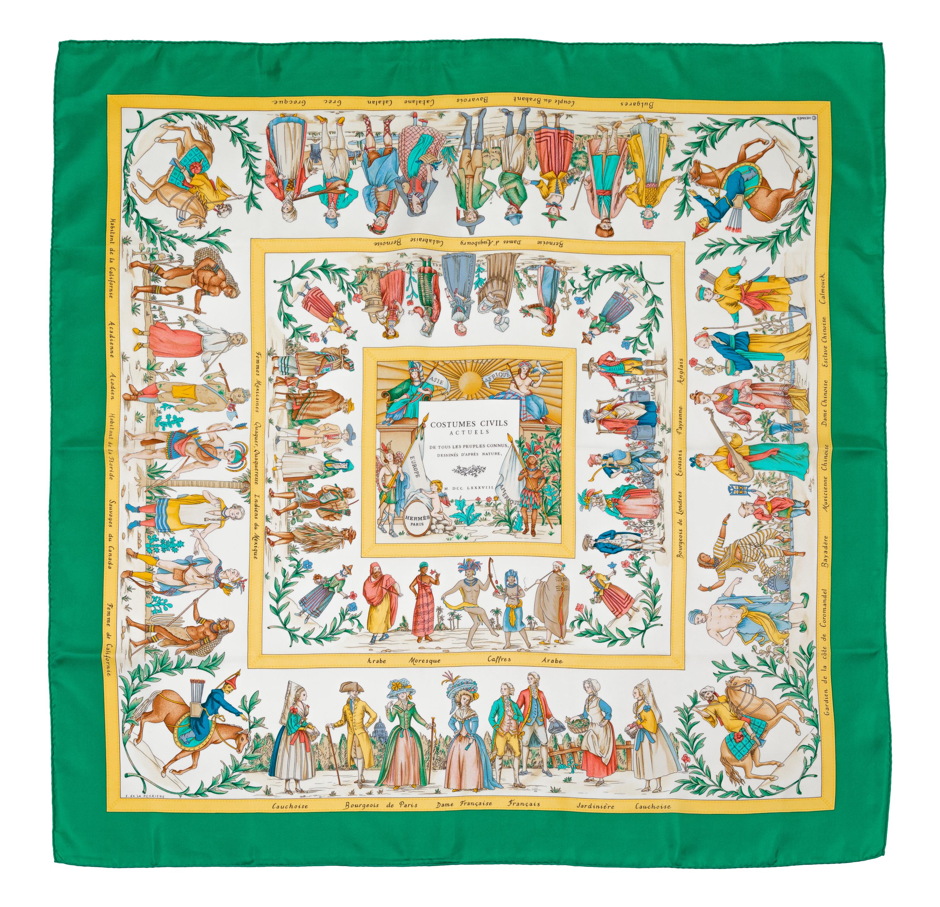 Hermès 90cm Silk Scarf