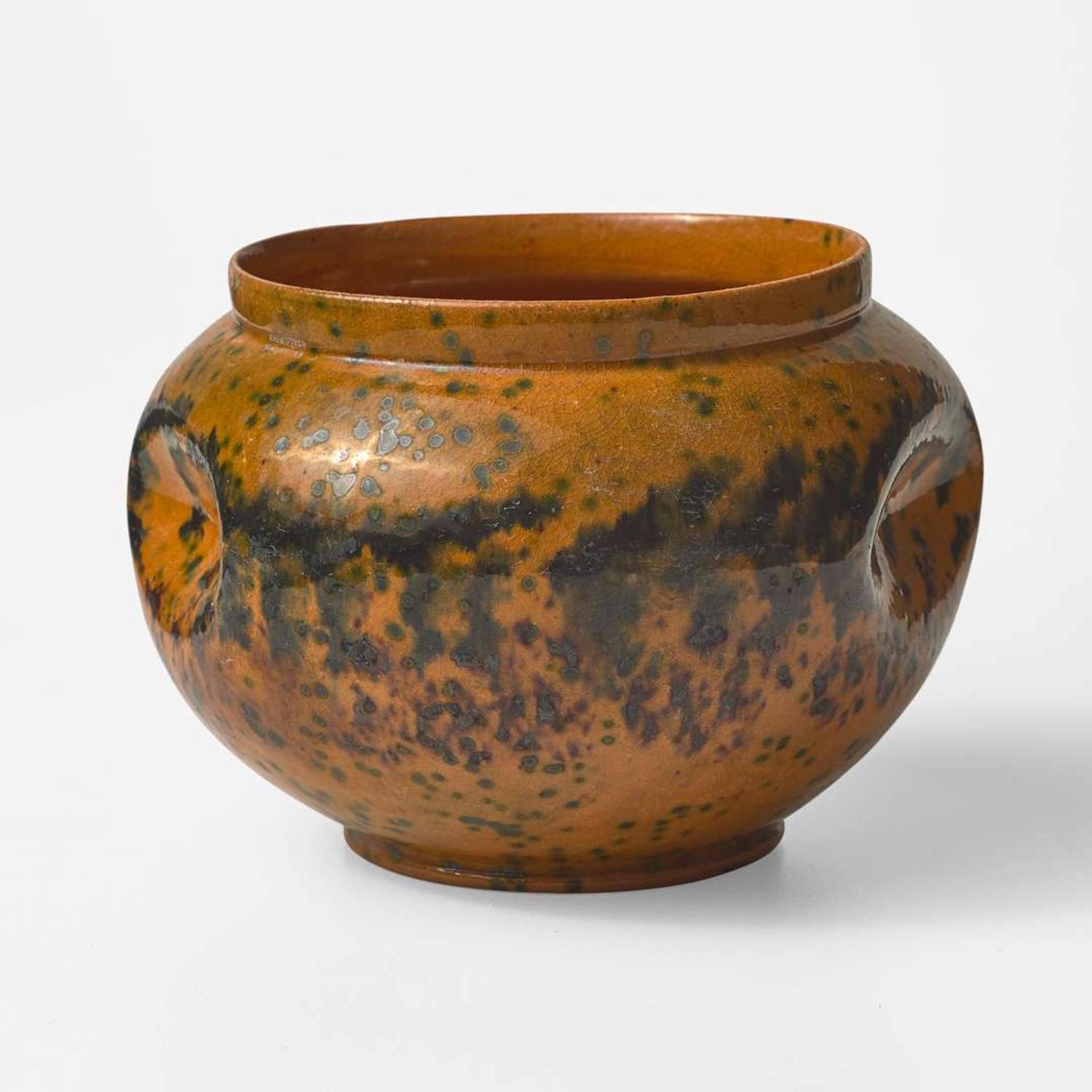 Dimpled Squat vase, c. 1895–1896