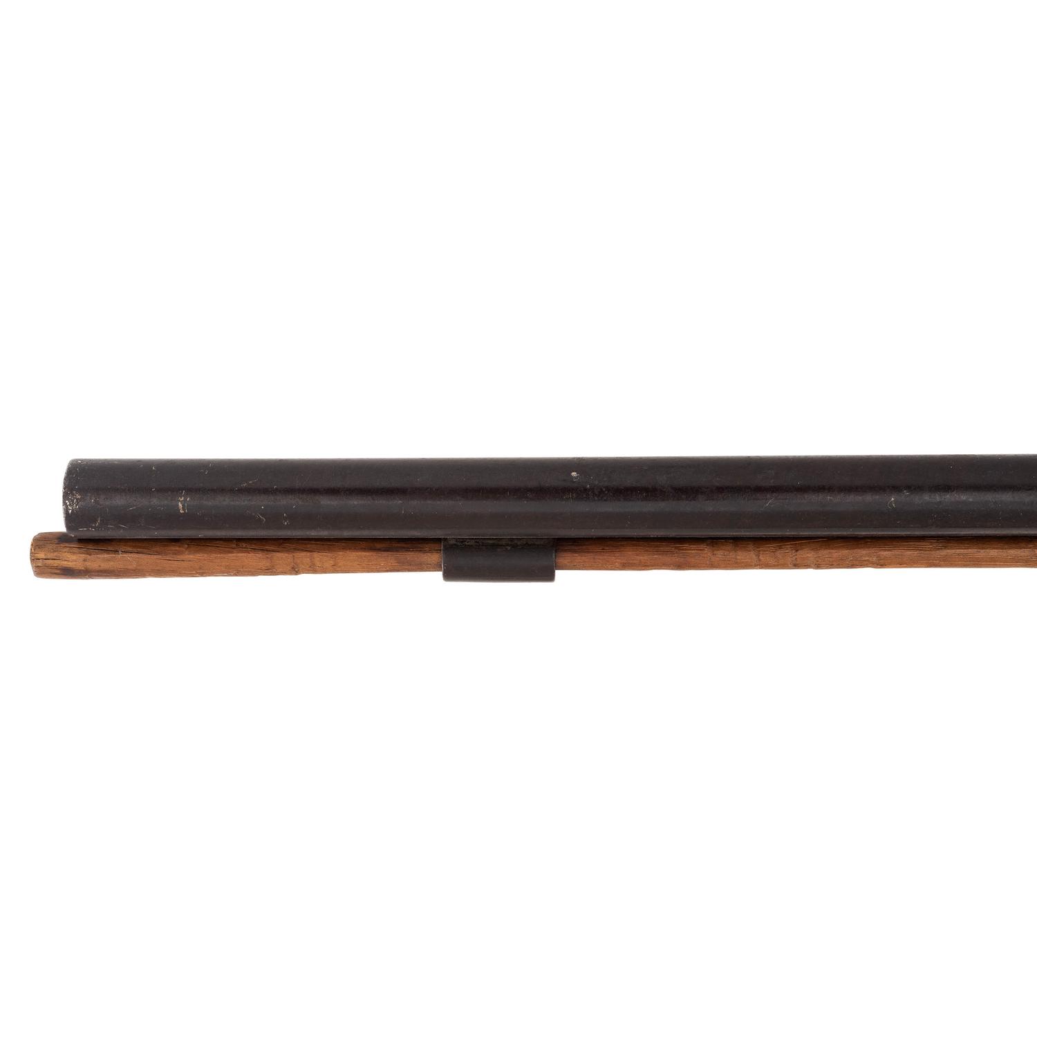 Double Barrel Percussion Shotgun Obtained on the Standing Rock Reservation