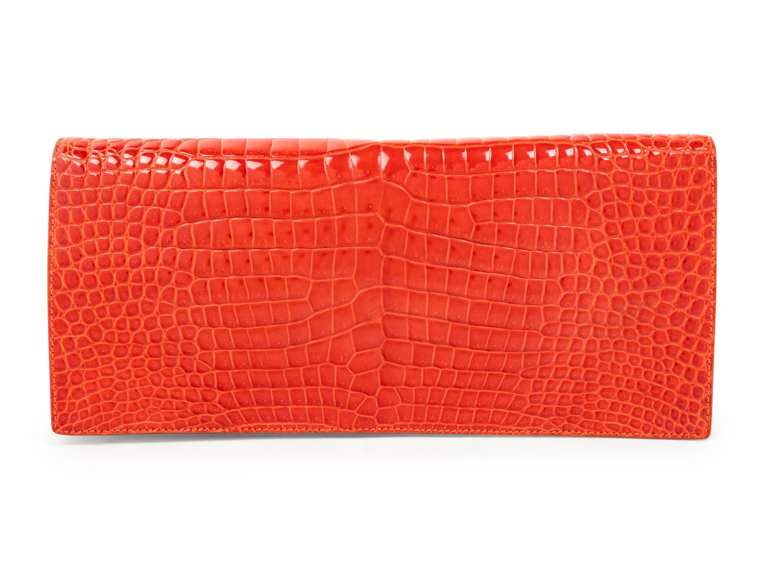 Prada Crocodile Clutch, 2010s