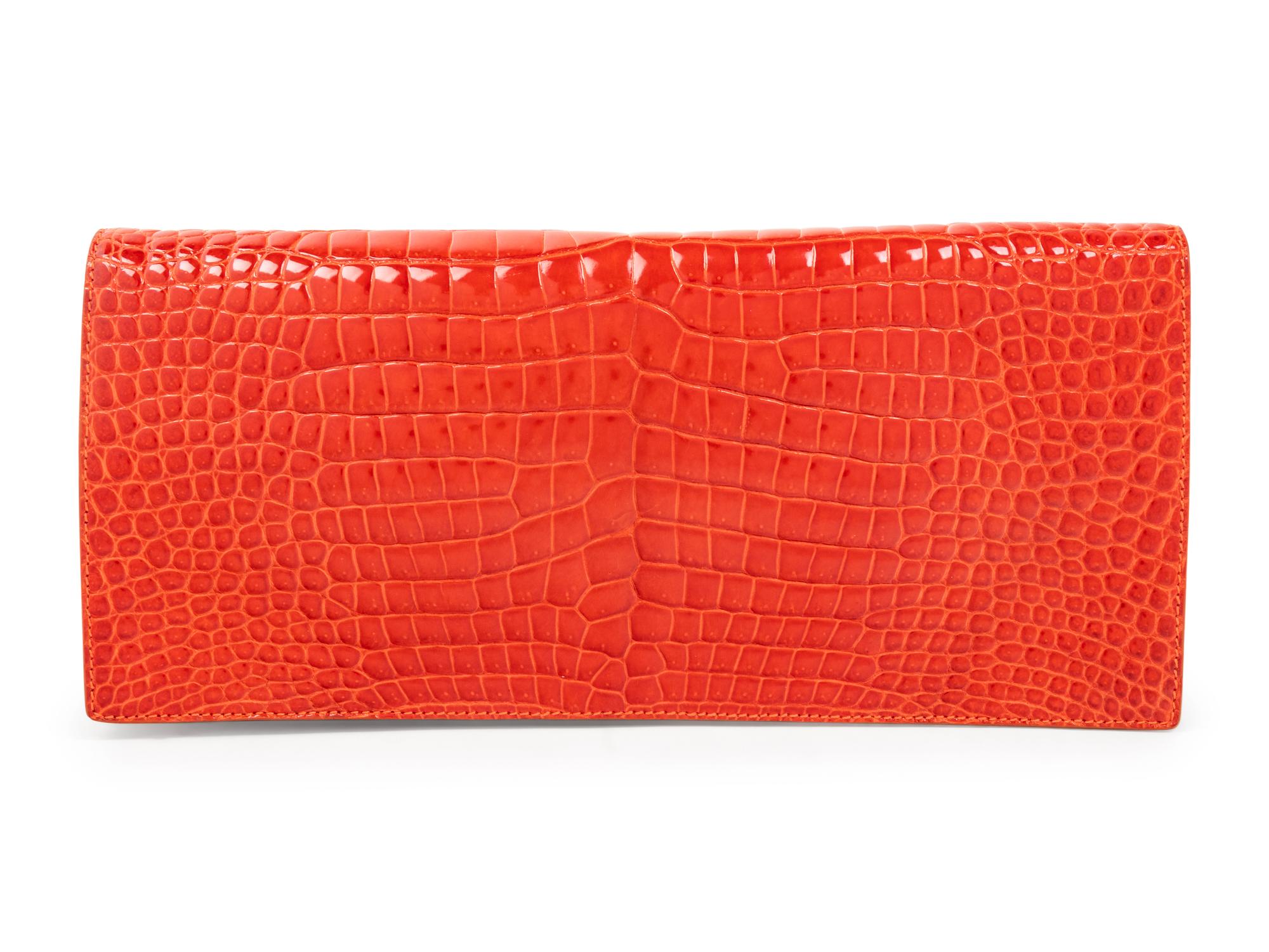 Prada Crocodile Clutch, 2010s