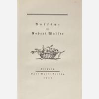 [Literature] Walser, Robert Group of 11 Titles