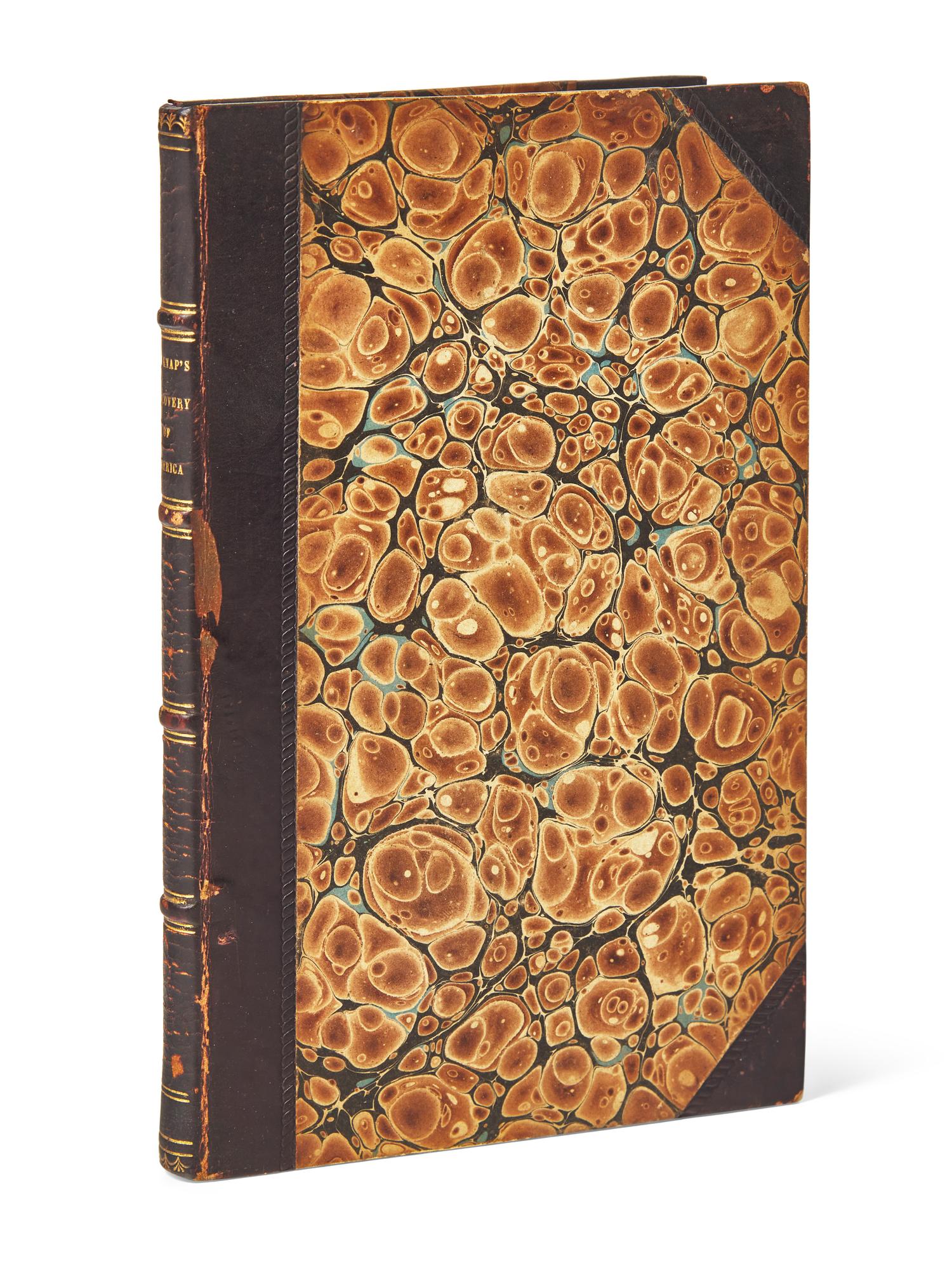 [AMERICANA]. BELKNAP, Jeremy. A Discourse, Intended to Commemorate the Discovery of America by Christopher Columbus... Boston: Printed at the Apollo Press, by Belknap and Hall, 1792.