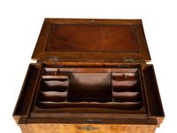 A Louis XV Tulipwood Parquetry Bureau Capucin