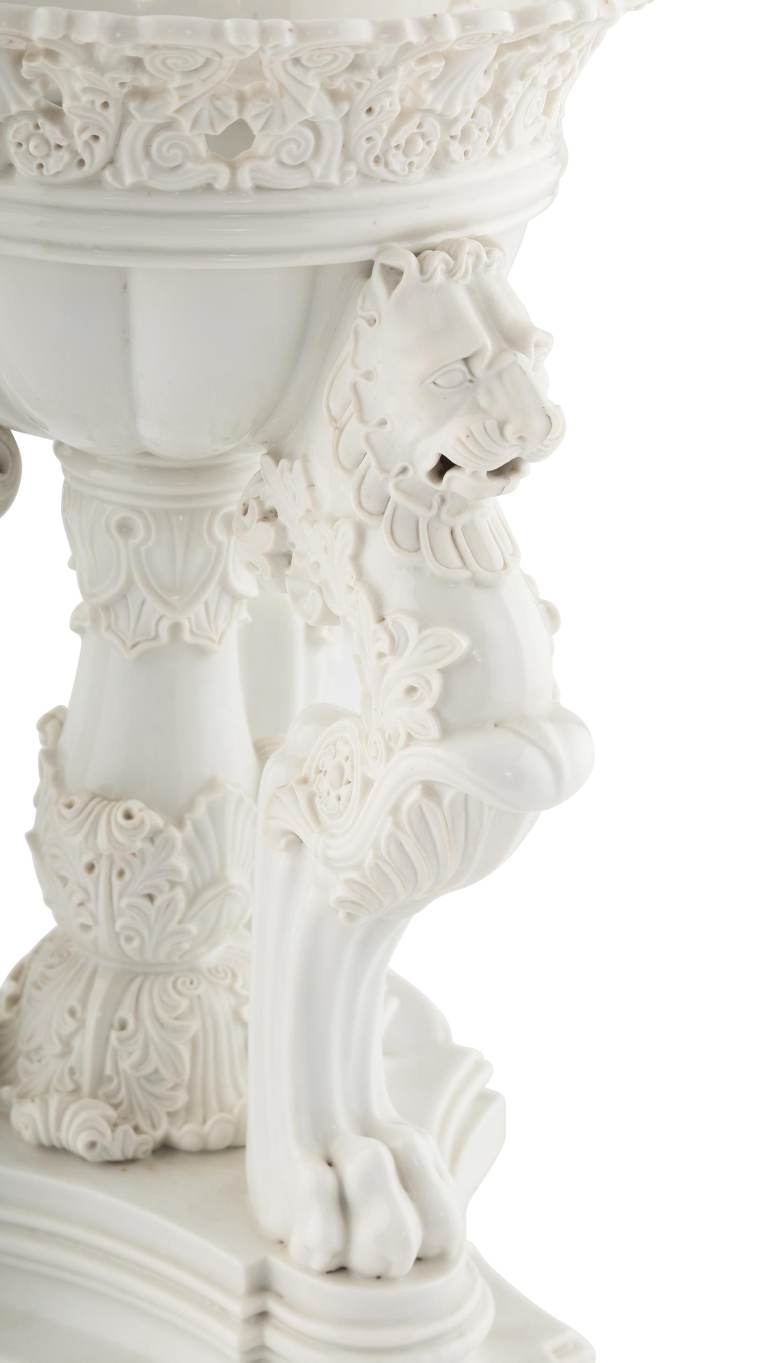 A Jacob Petit Blanc de Chine Centerpiece