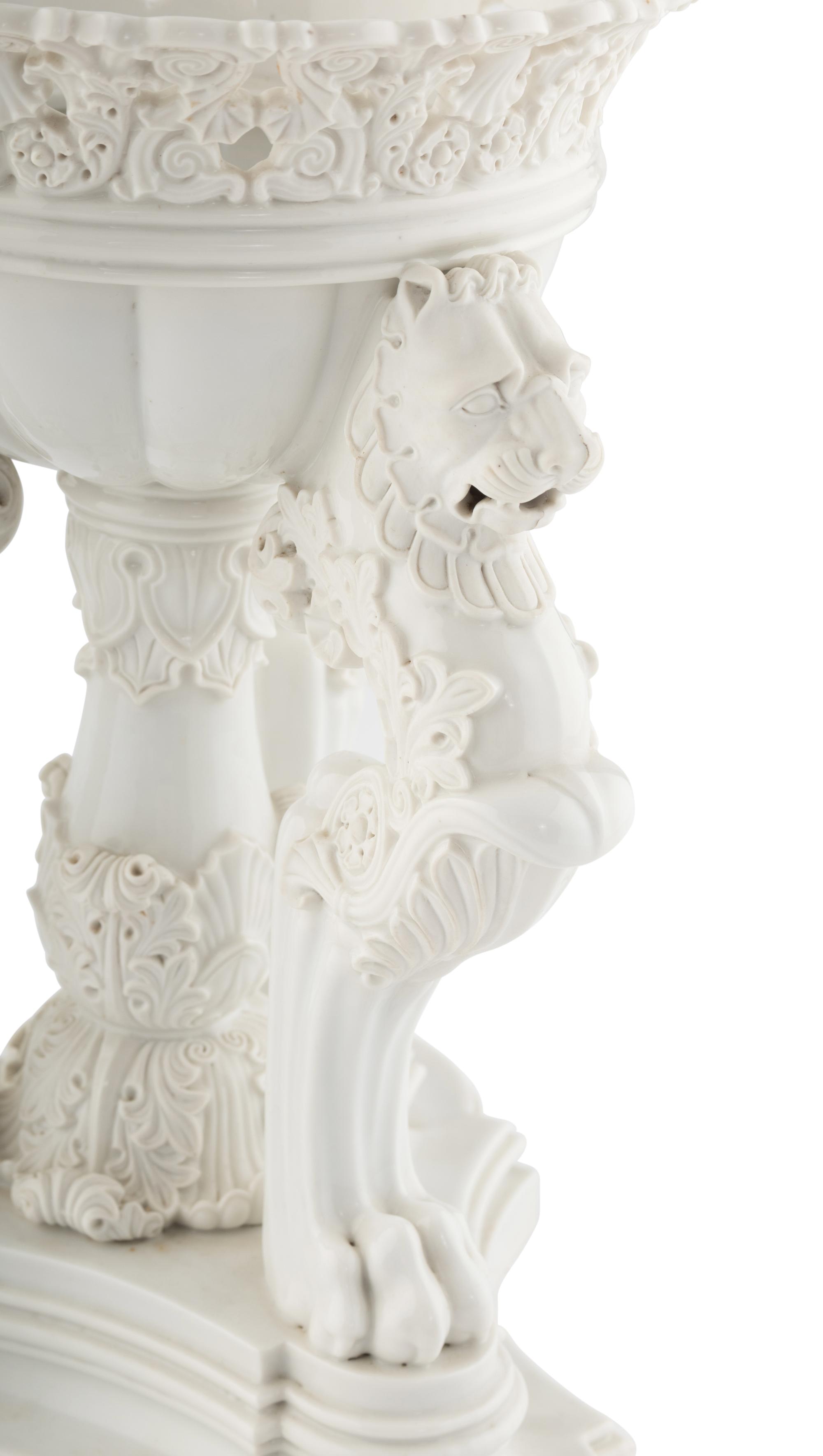 A Jacob Petit Blanc de Chine Centerpiece