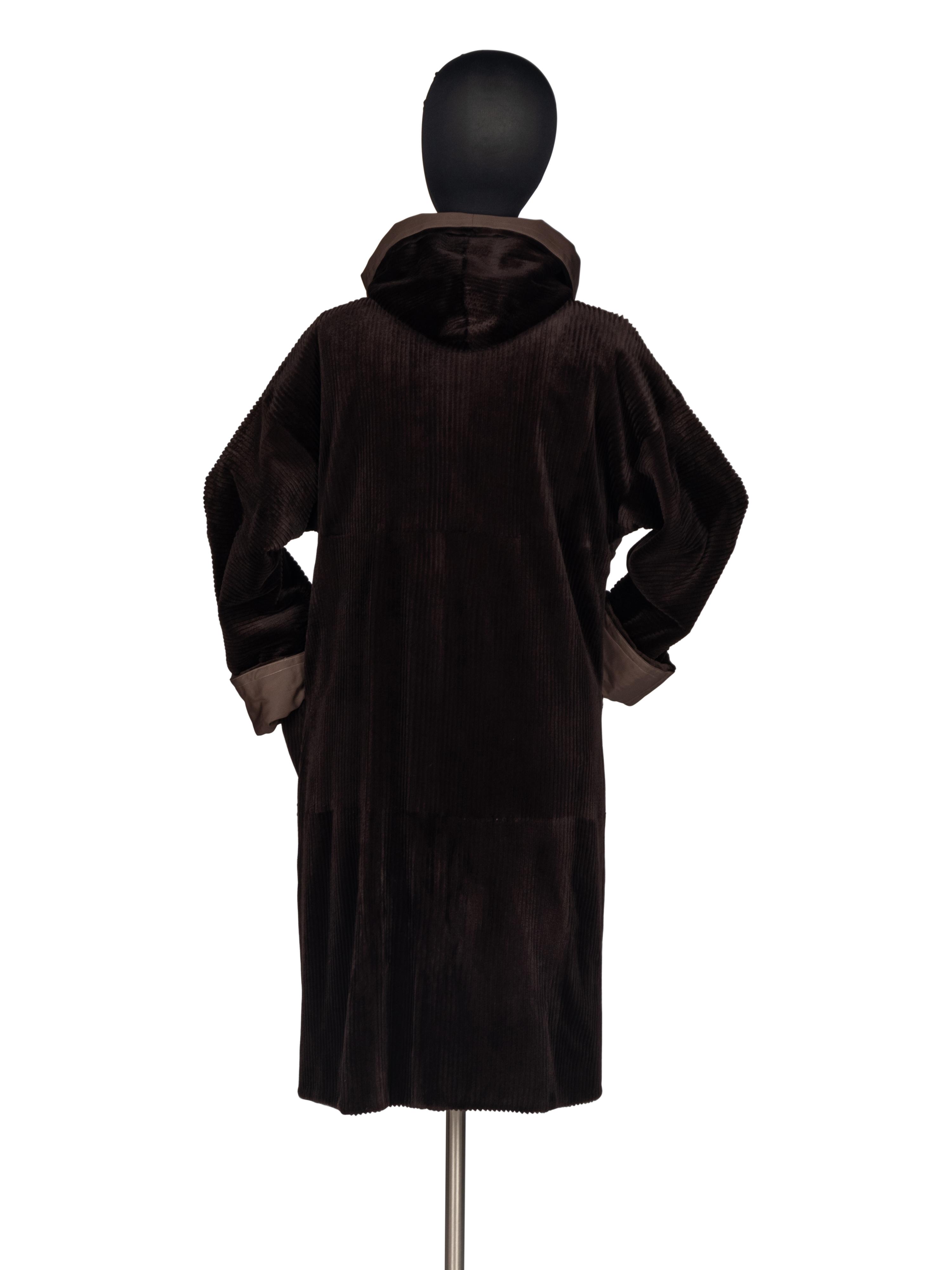 J. Mendel Reversible Sheared Mink Coat